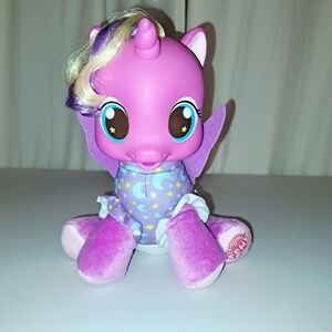 My Little Pony Pink and Purple Unicorn Plush Talking Singing Skyla 2012